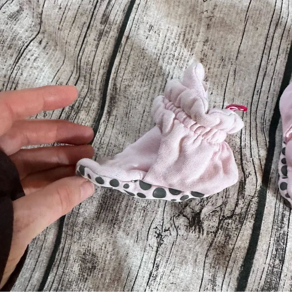 Zutano Pink Baby / Newborn Booties